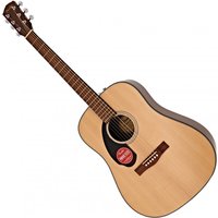 Fender CD-60S Left Handed Acoustic Natural