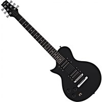 3/4 New Jersey Classic Linkshändergitarre von Gear4music Schwarz