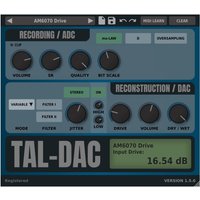TAL DAC Bit Crusher TAL DAC Bit Crusher