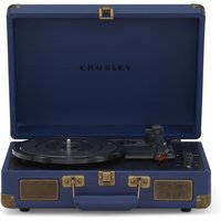 Crosley Cruiser Plus Deluxe Portable Turntable Bluetooth Out Navy