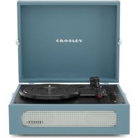 Crosley Voyager Portable Turntable with Bluetooth Out Washed Blue