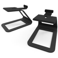 Kanto SE4 Elevated Desktop Speaker Stands (Medium) Black