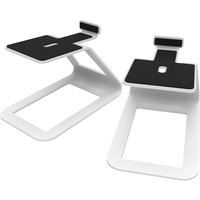 Kanto SE4 Elevated Desktop Speaker Stands (Medium) White