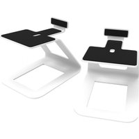 Kanto SE6 Elevated Desktop Speaker Stands (Large) White