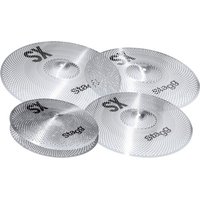 Stagg SXM Silent Practice Cymbal Set