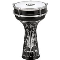 Meinl HE-122 6 1/2" x 14 1/2" Aluminium Darbuka Hand Engraved