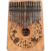 Sela Art Series Kalimba 17 Free Spirit