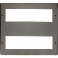 Click New Media 16 Module Front Plate Black Nickel