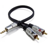 Fisual Pro Install Series 3.5mm Jack To Phono Cable 10m