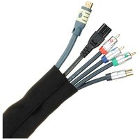 Fisual Cable Tidy Wrap 50mm Diameter Black 2m
