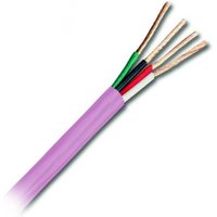 QED QX16/4 LSZH Pink Bi-Wire 4 Core Installation Speaker Cable 100m Box