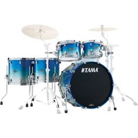 Tama Starclassic Walnut/Birch 5pc Shell Pack Molten Blue Ice Fade