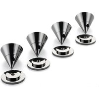 DALI Adjustable Isolation Cones (Pack Of 4) Chrome