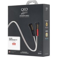 QED Pre-Terminated Silver Anniversary XT Speaker Cable Pair 3m