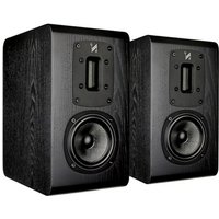 Quad S Series S1 Bookshelf Speakers (Pair) Black Oak