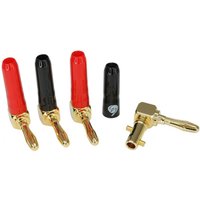 Fisual Easy Fix 90 Degree Banana Plugs (Pack Of 8)