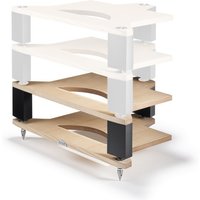 Naim FraimLite Natural Ash with Black Uprights Base and 115mm Shelf Module