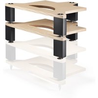 Naim FraimLite Natural Ash with Black Uprights 115mm Shelf Modules (2 Pack)