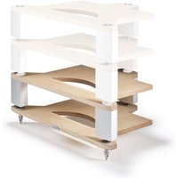 Naim FraimLite Natural Ash with Silver Uprights Base and 115mm Shelf Module