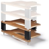 Naim FraimLite Base and 115mm Shelf Module Cherry with Black Uprights