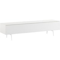 Spitfire Design Studio AV1650S Slim TV Cabinet White