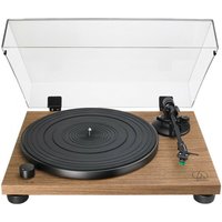 Audio Technica AT-LPW40WN Manual Belt-Drive Turntable Wood Based