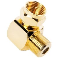 AudioQuest 90 Degree Male to Female F Adapter