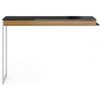 BDI Sequel 20 6112 Return Satin Nickel and Natural Walnut Finish