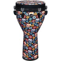 Meinl 12" Jumbo Djembe Day Of The Dead Designer Head