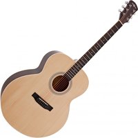 Jumbo Acoustic Guitar by Gear4music Natural