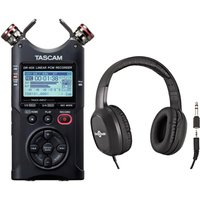 Tascam DR-40X Fieldrecorder mit Zubehör