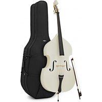 Student 3/4 Double Bass by Gear4music White
