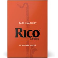 Rico by DAddario Bass-Klarinette Rohrblatt 2.5 (10 Pack)
