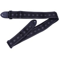Fender Nylon Stars and Stripes Guitar Strap Black/Grey