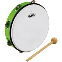 Nino by Meinl 10 ABS Tambourine Grass Green