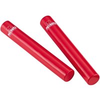 Nino by Meinl NINO576R Percussion 7 Inch Rattle Stick Red (Pair)