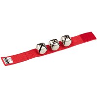 Nino by Meinl NINO961R Percussion Wrist Bells Red