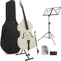Student 3/4 Double Bass Beginner Pack by Gear4music White