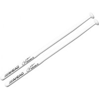 Ahead Chavez Arsenal 2" Tenor Stick - White Powder Coated