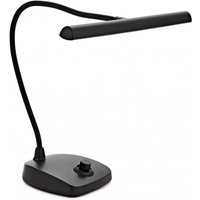K&M 12298 LED Piano Lamp Black UK Plug
