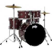 PDP Center Stage 5pc Complete Kit Ruby Red Sparkle