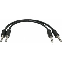 Klotz Pro Patch Cable Straight Jack to Straight Jack 0.3m