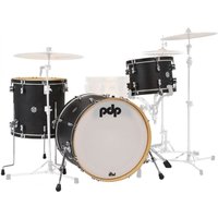 PDP Concept Classic Wood Hoop 22/13/16 Ebony w/Ebony Hoops