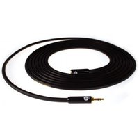 Fisual S-Flex Black Custom 3.5mm Jack Headphone Extension Cable 7m