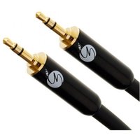 Fisual S-Flex Black Custom Made 3.5mm Jack To Jack Cable 3m