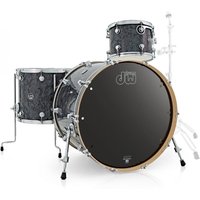 DW Performance Series 22" 3pc finish ply Black Diamond Shell Pack