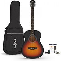 Student Acoustic Guitar & Accessory Pack by Gear4music Sunburst