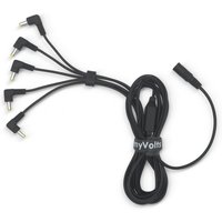 MyVolts 5-Way Power Splitter Cable for Korg Volca Black