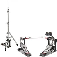 DW 9000 Series Full Hardware Set Double Pedal
