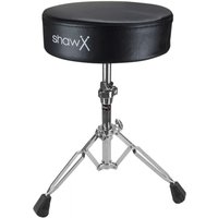 Shaw Standard Drum Stool Round Black Vinyl